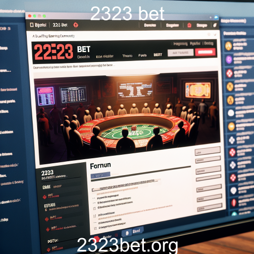 Descubra a Categoria 'Comunidade' do 2323 Bet: Um Novo Horizonte de Jogos Sociais